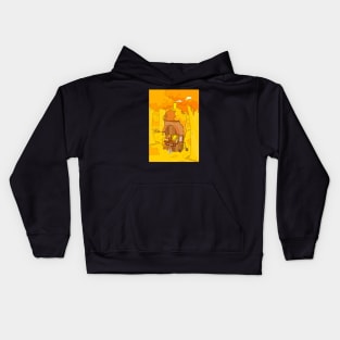 Milk tea Kids Hoodie